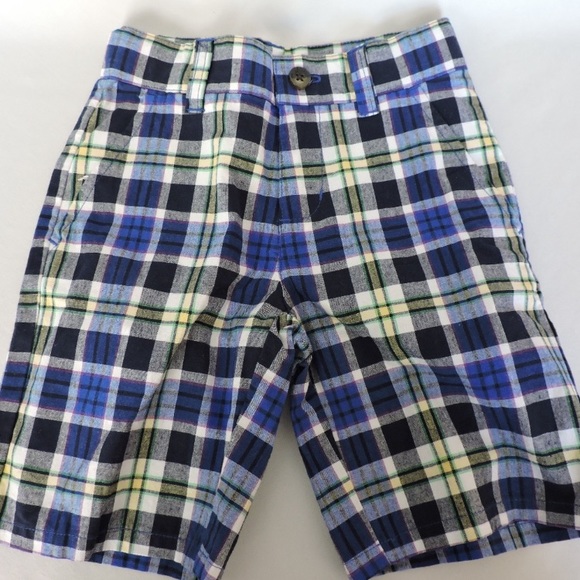 Janie and Jack Plaid Shorts Seaside Village 4 - Picture 9 of 9